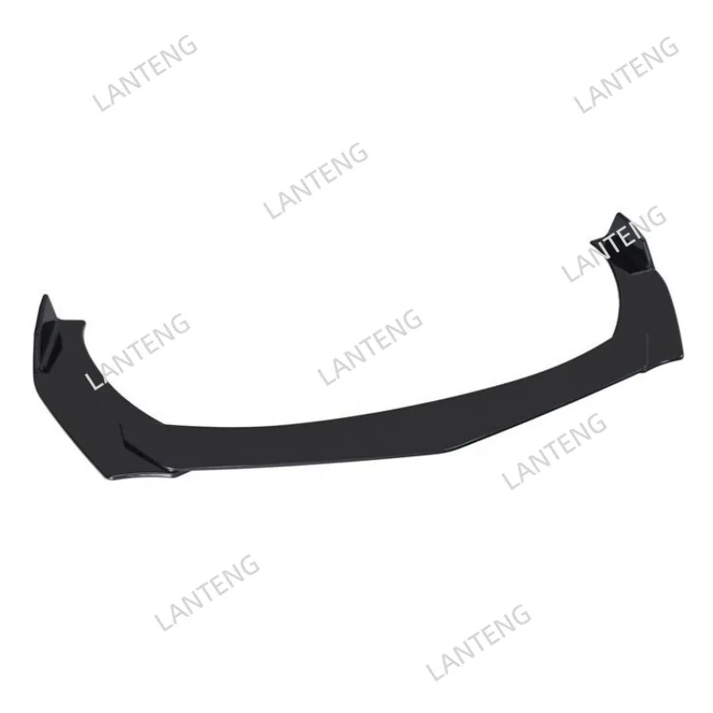 Car Front Bumper Lip Body Kit Splitter For L-exus RX350 RX450 16-21 Black Spoiler Diffuser Deflector Protector Cover Auto Parts