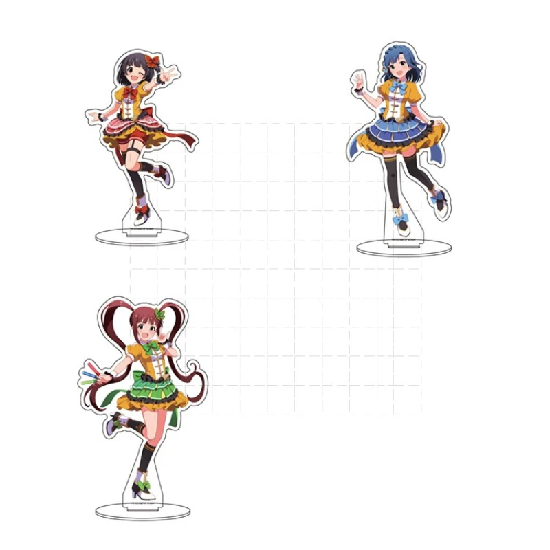 Juego Nakatani Iku Yuriko Nanao Arisa muñeco con soporte acrílico figura de Anime modelo placa Cosplay juguete para regalo