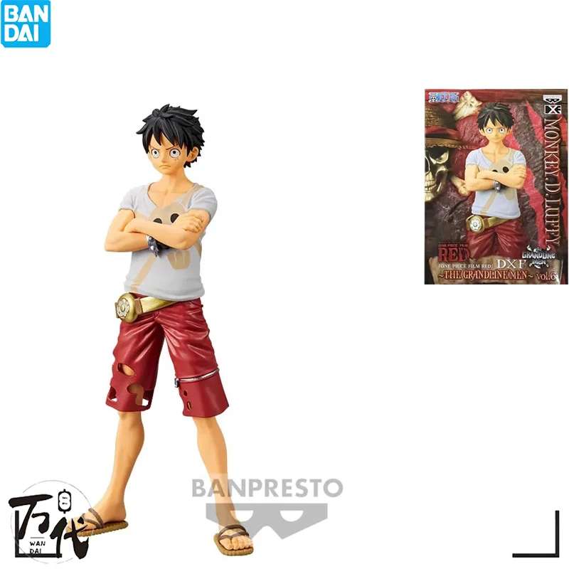 

BANDAI ORIGINAL GENUINE THEATRICAL VERSION OF RED DXF GREAT ROUTE LUFFY PVC ANIME ACTION FIGURE MODEL TOYS