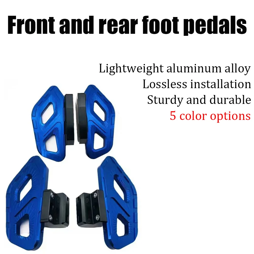 

Front Rear Foot Pegs Footrest Modification Parts For NIU U+ U+B U1D U1C US Electric Scooter Pedal Accessories