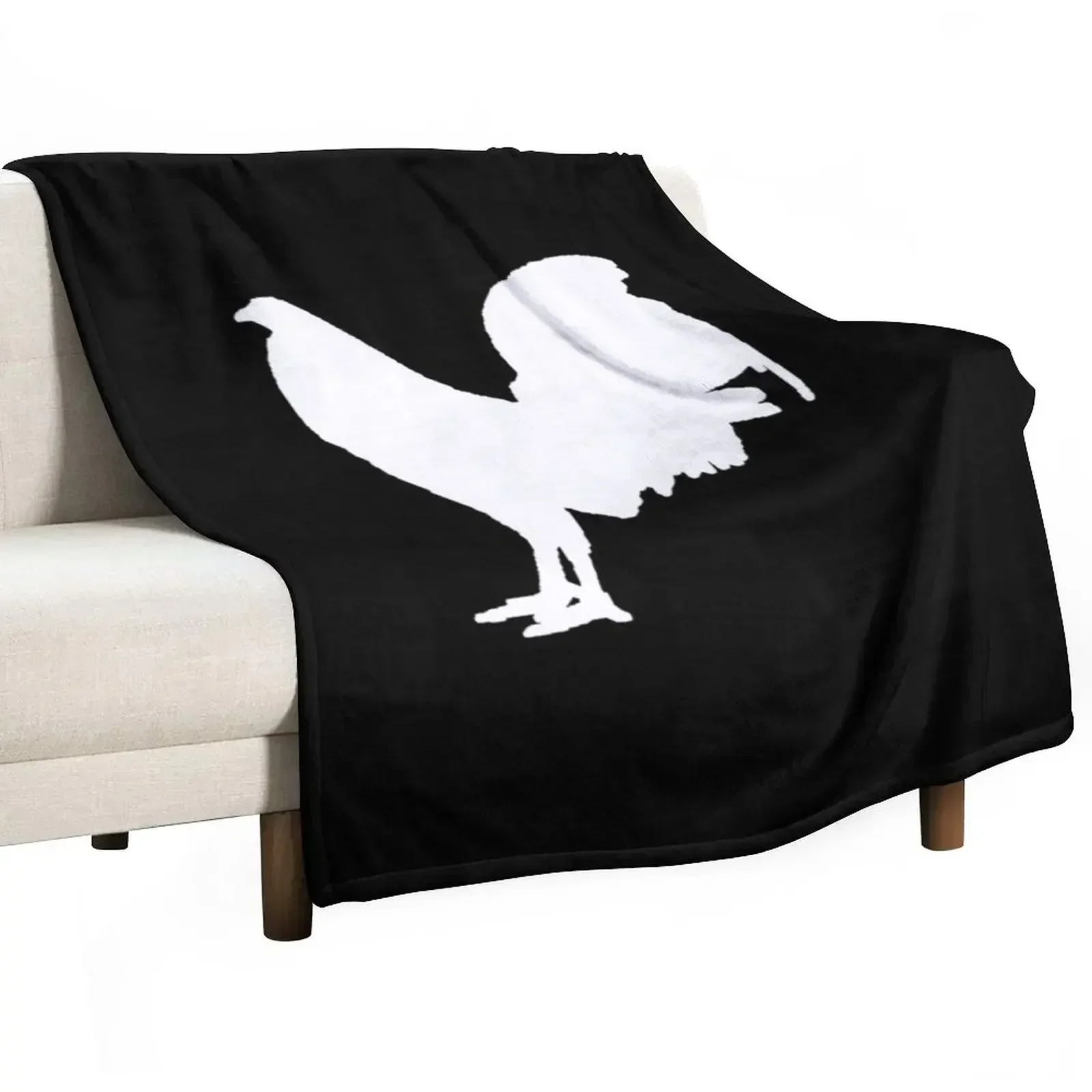 Gallos Gamefowl - White Logo Throw Blanket valentine gift ideas christmas decoration Multi-Purpose sofa bed Blankets