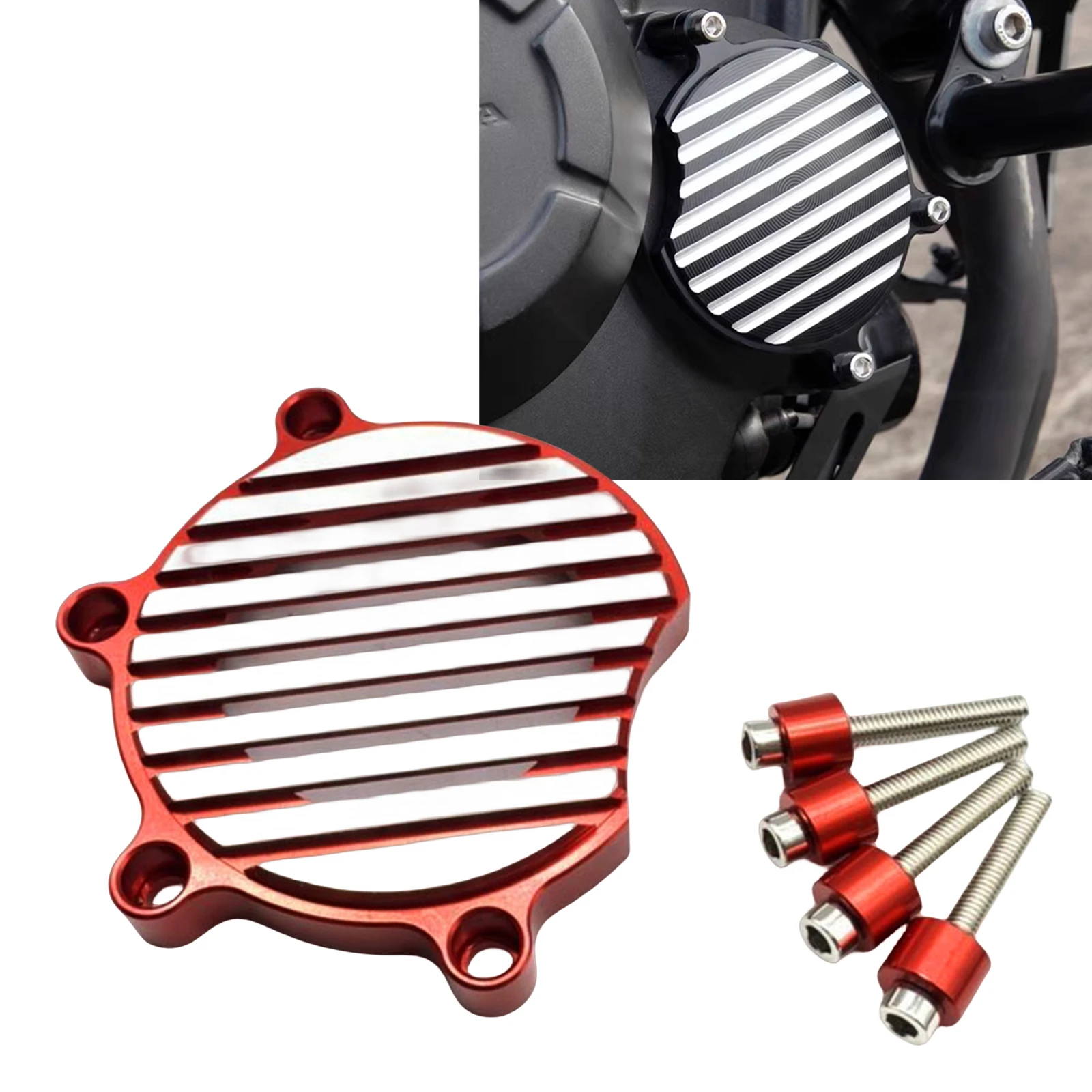 

Motorcycle Engine Guard Cover Protector Mesh Grid For Honda Rebel CMX300 CMX500 2017-2020