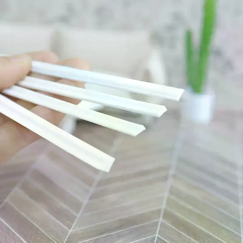 2PCS 1:12 Dollhouse Miniature Skirting Line Mini Waistline Bathroom Living Room Decor Toy Doll House Accessories