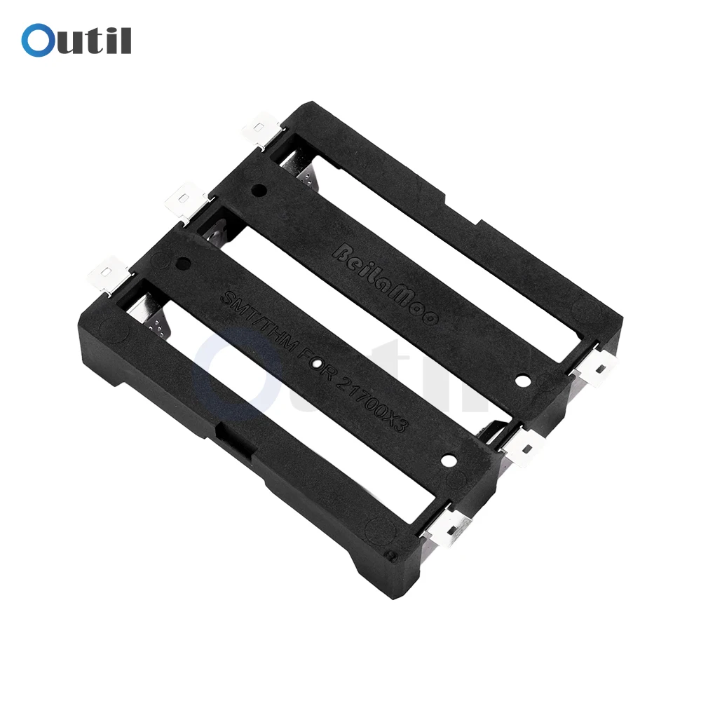 1 x 2 x 3 x 4 x 21700 Battery Holder SMT SMD Battery Box 21700 Storage Box 1S 2S 3S Shunt Series 21700 Battery Case