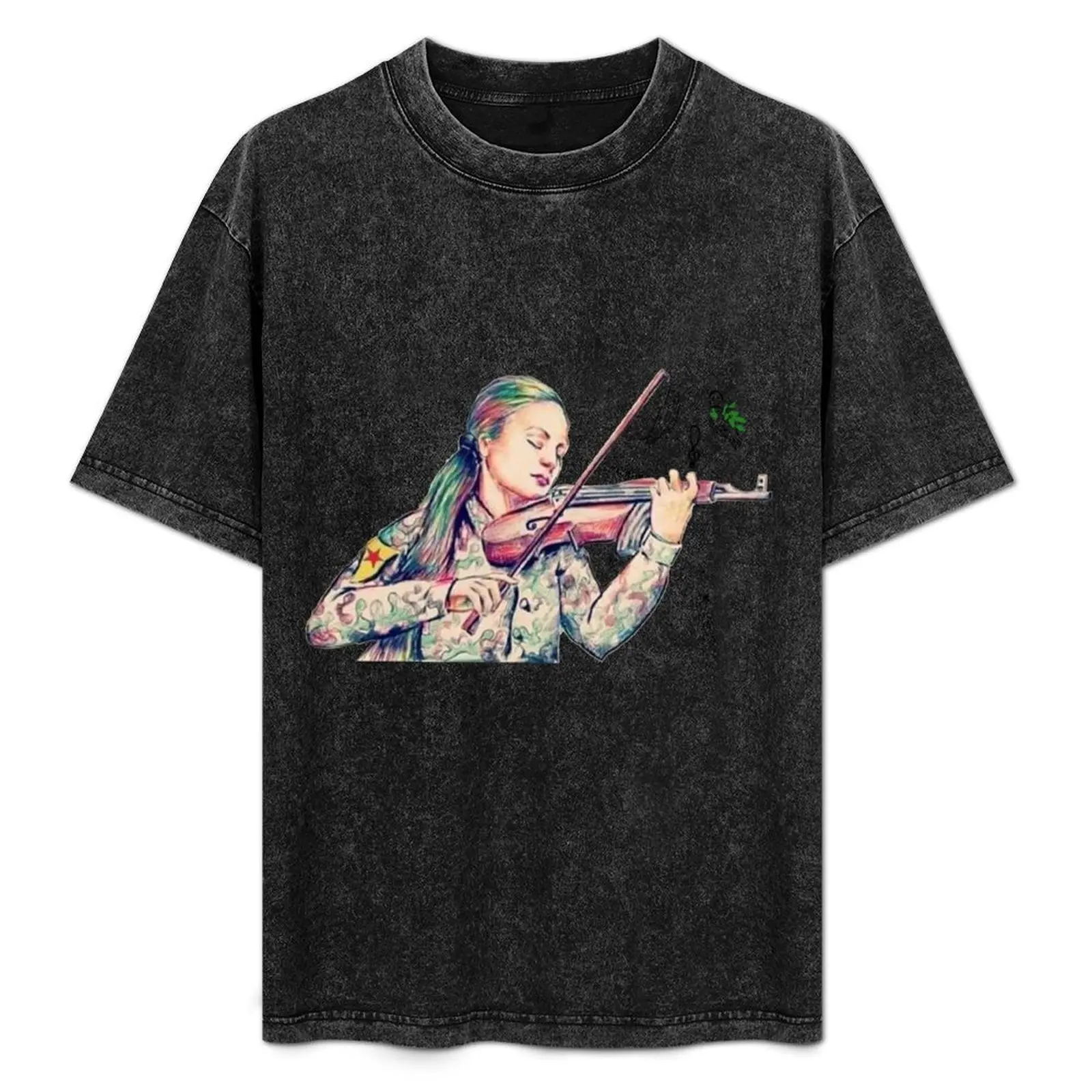 

Girl Roj Ava, Girl YPJ T-Shirt tshirts personalised T-shirts man summer clothes oversized t shirt men