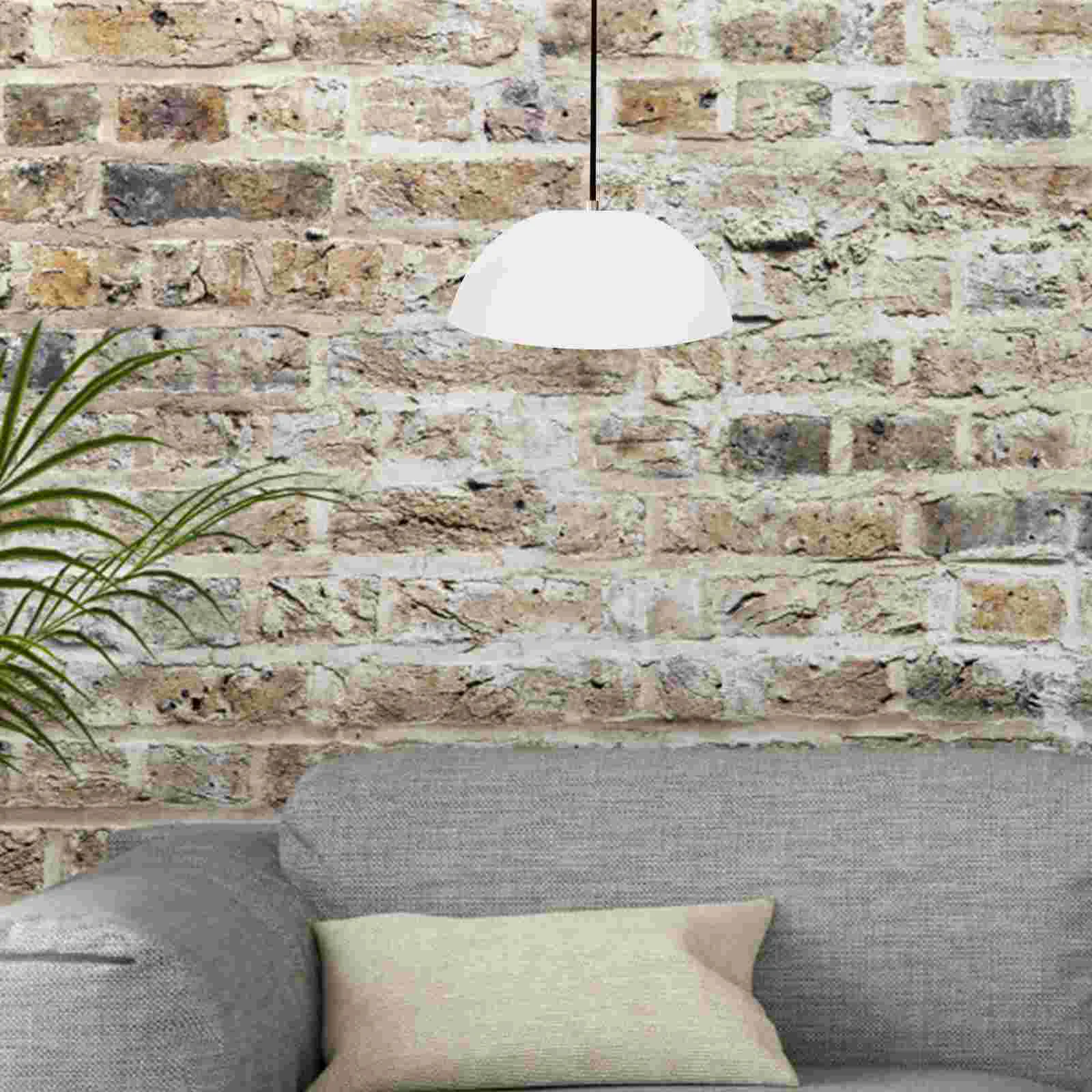 2 Pcs Plastic Lampshade Easy to Install Decorative Mushroom Multipurpose Replacement Shades Ceiling Light Simple Style