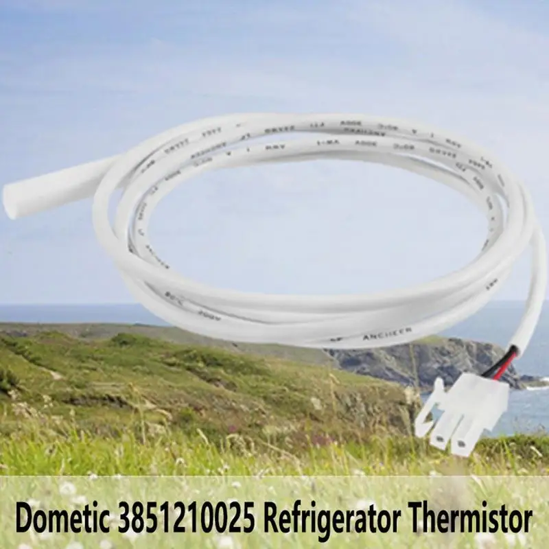 Refrigerator Defrost Thermostat Waterproof RV Refrigerator Parts Refrigerator Thermistor Fridge Replacement Parts Refrigerator