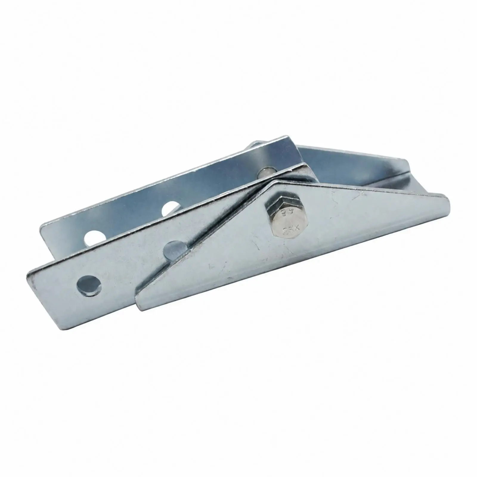 4 Pieces Strut Channel Bracket Non-Welded Seismic Support Bracket Shiny