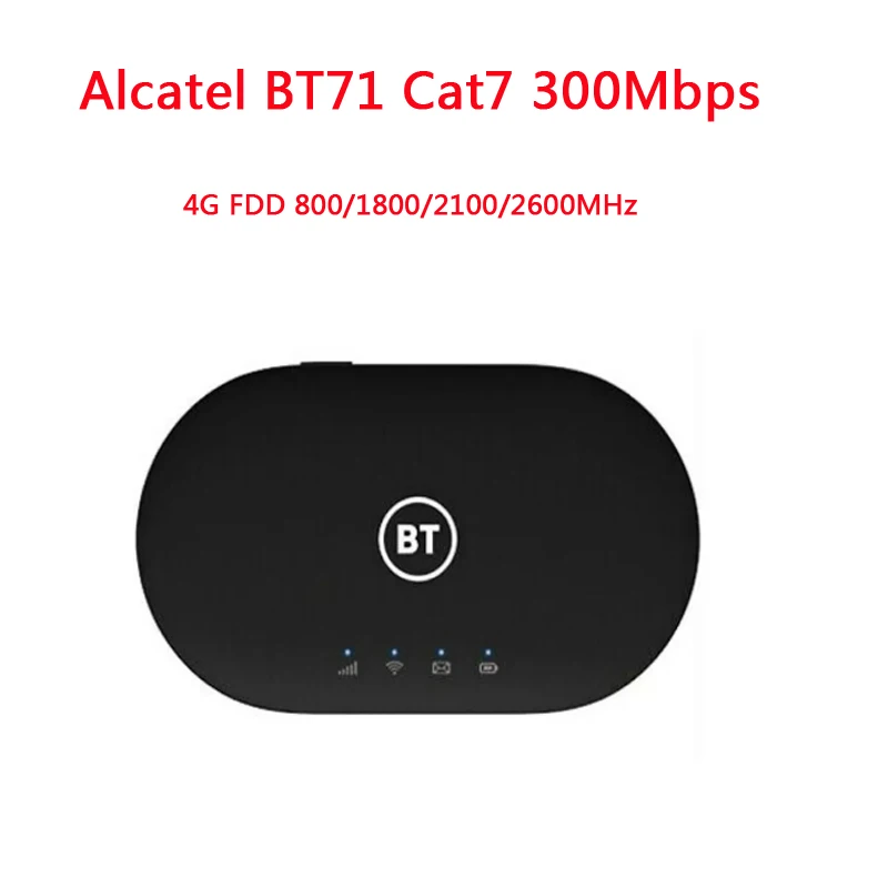 Alcatel Bt71 4G Lte Alcatel BT71-2ABTGB2 4G Mobiele Wifi Router Cat7 300Mbps Pkhuawei E5783