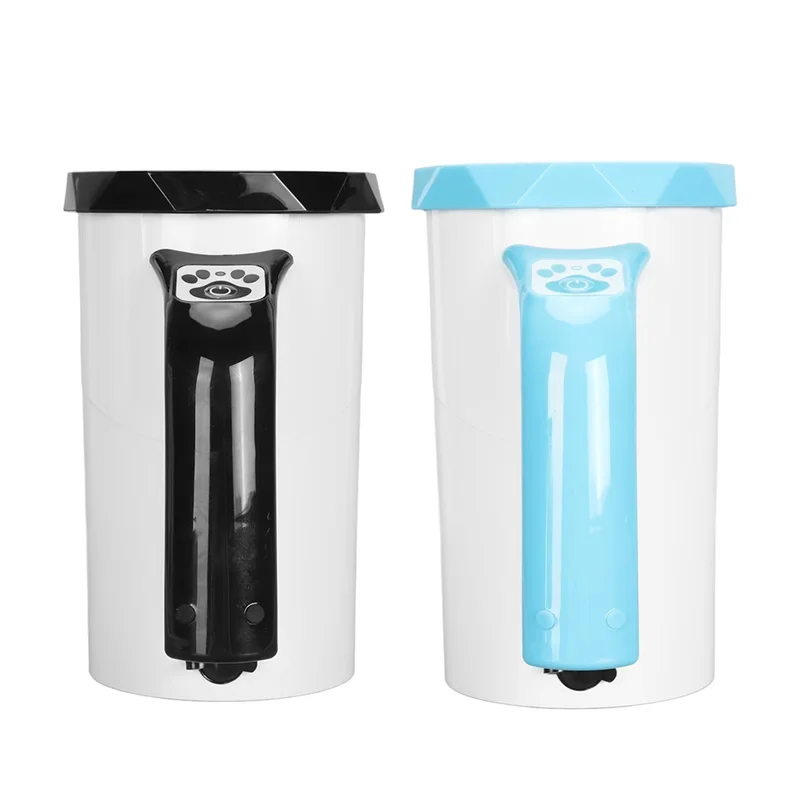 

A20F-автоматический очиститель лап для собак, мощная перезаряжаемая мойка лап для собак, очиститель лап для собак, черный и белый