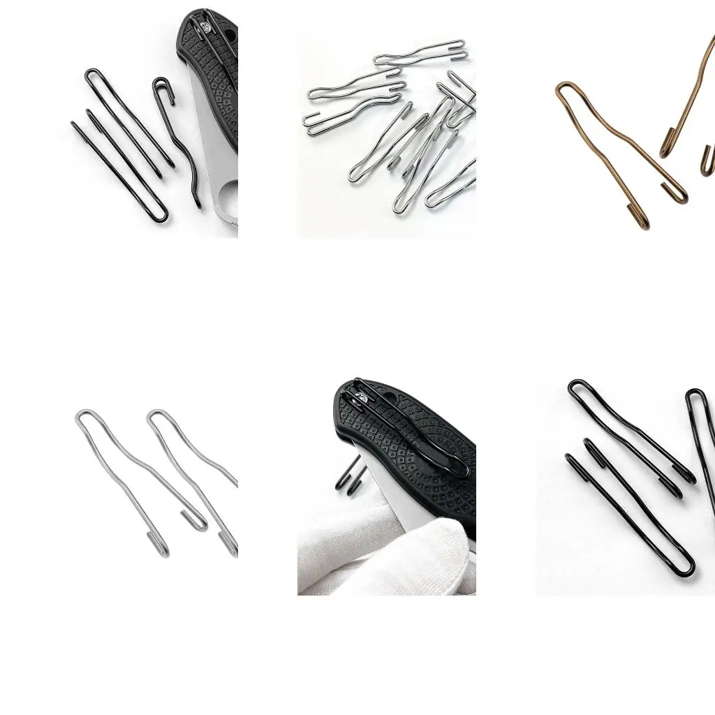  Steel Wire Pocket Clip Multipurpose Stainless Steel Deep Carry Tool for Cutter