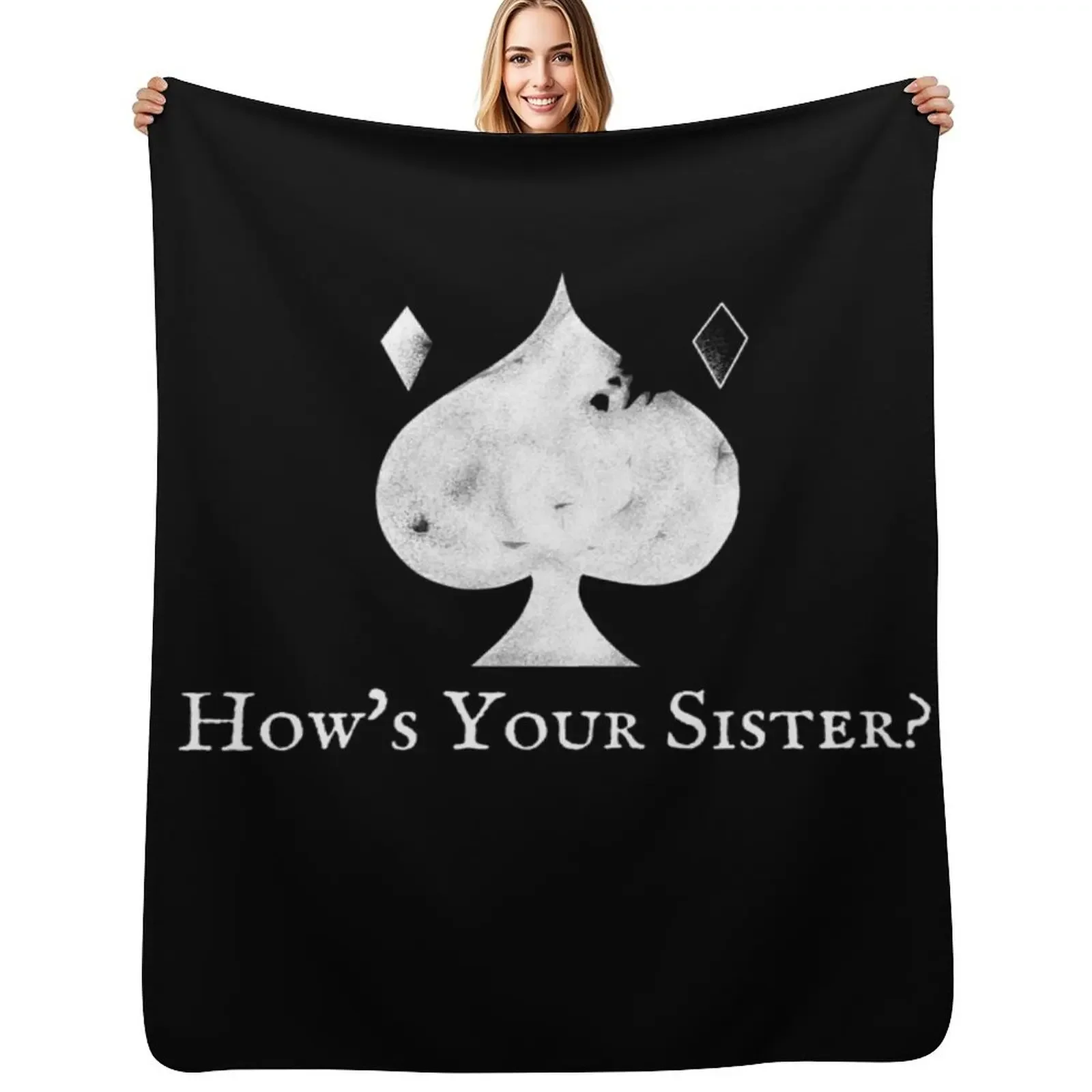 

Ace of Spades Throw Blanket anime Shaggy For Baby Blanket