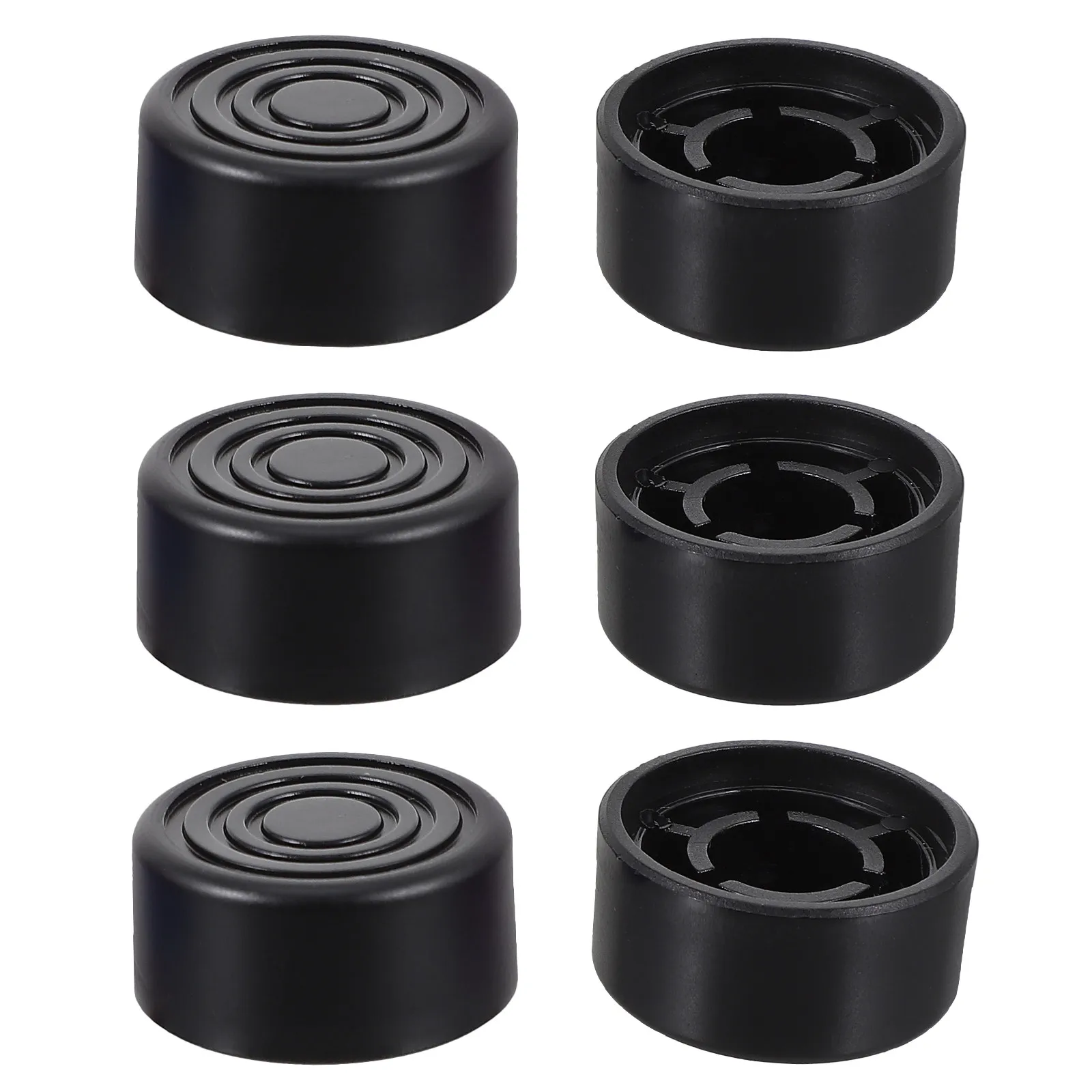 6Pcs Plastic Guitar Effect Caps Pedal Toppers for Stomp Box Switches Easy to Store Carry Gift for Beginners Professionals Guitar