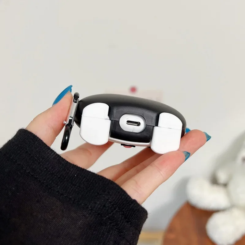 3D Cartoon Kuromi Silicone Cover For Airpods 4 (2024) Cute Earphone Case For AirPods Pro 2nd 3 1 2 Earphone Charging Box