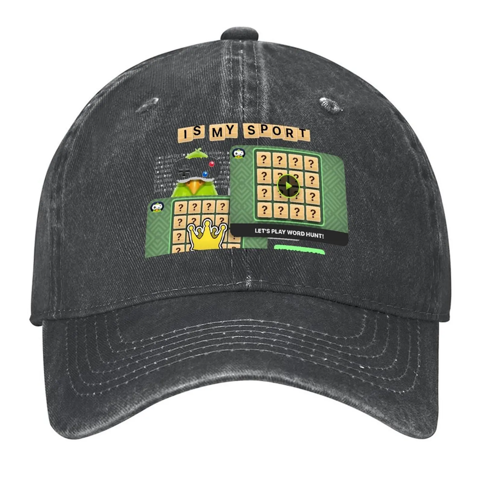 

Word Hunt Baseball Cap custom Hat luxury woman cap tactical cap western Hat Woman Hats Men's