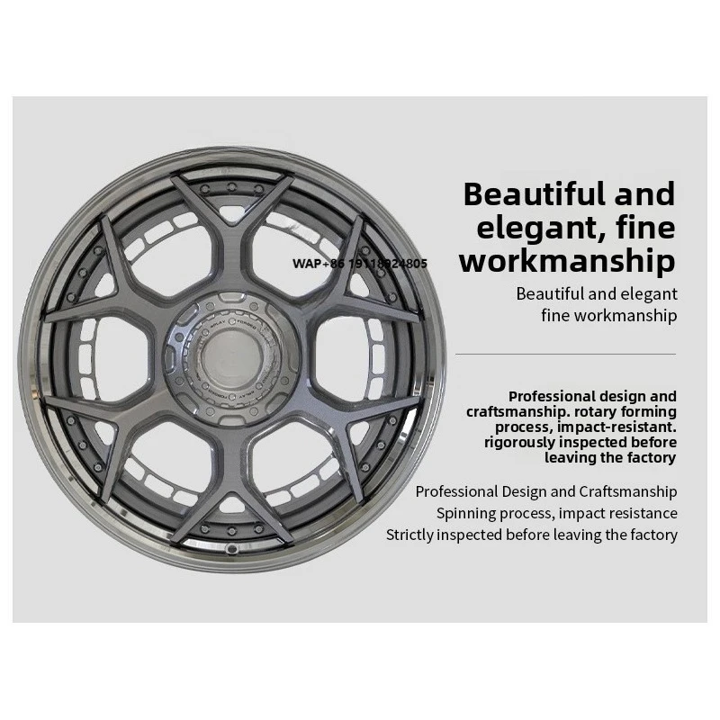 Wholesale Custom Personalized Forged Aluminum Alloy Car Wheel Rims Hub Accessories for   Passenger Car Wheels