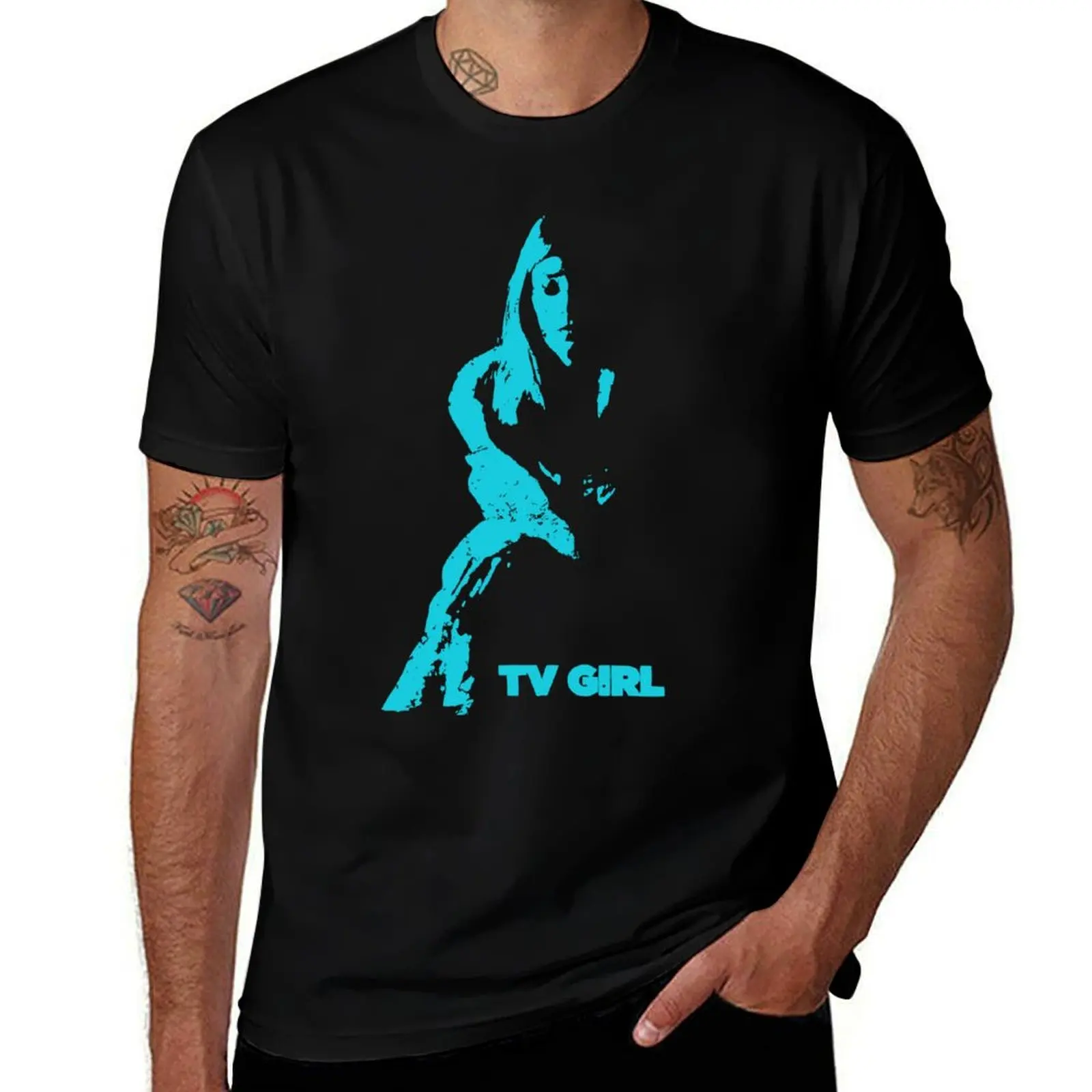 

TV GIRL BAND T-Shirt customs design your own vintage t shirts for a boy mens cotton t shirts