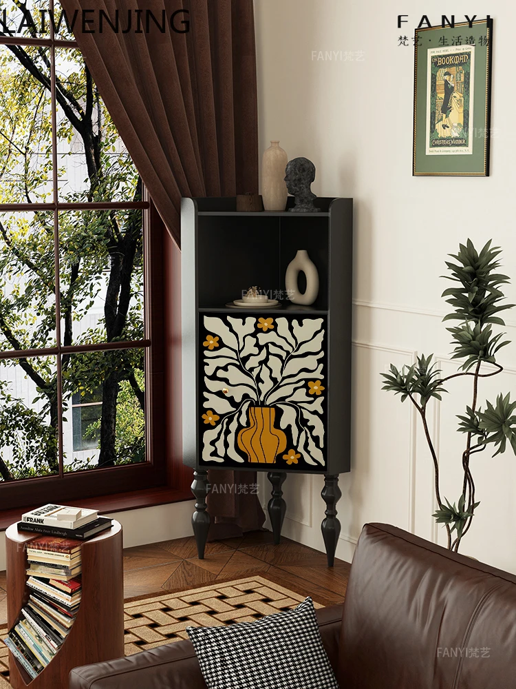 

MJY угловая стойка для гостиной, угловой декоративный треугольный шкаф для хранения вещей