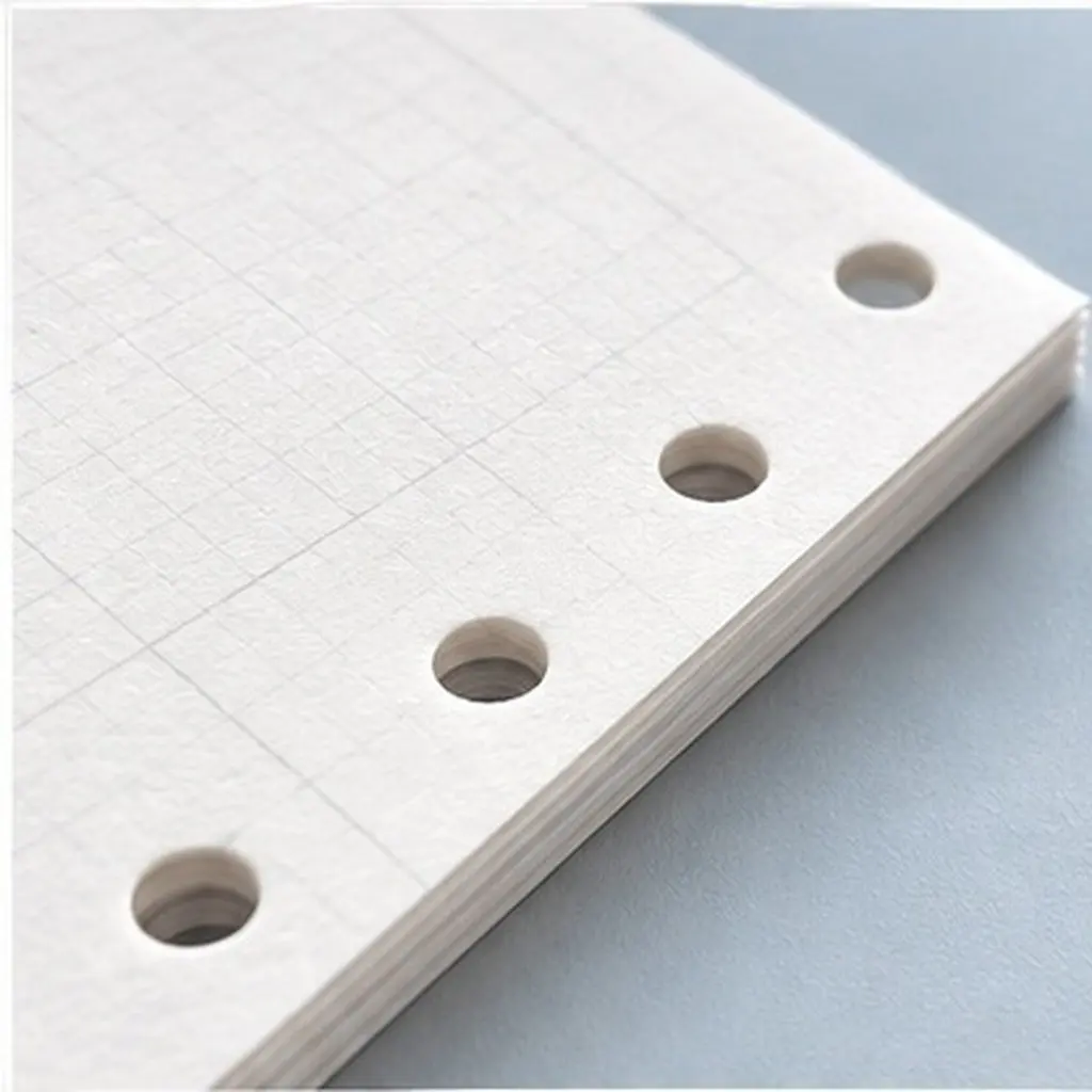 3Pcs Loose Leaf Planner Paper Core 6-Hole Undated Refill Pages for Daily Weekly Monthly Planning Organizing Sheets