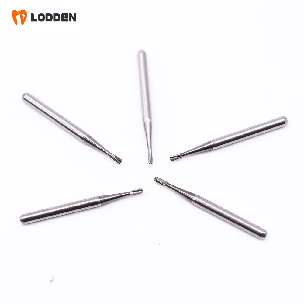 

LODDEN 5 шт./кор. боры из карбида вольфрама FG 330 грушевидные сверла для плотной резки 1,6 мм, высокая скорость для стоматологических шлифовальных инструментов