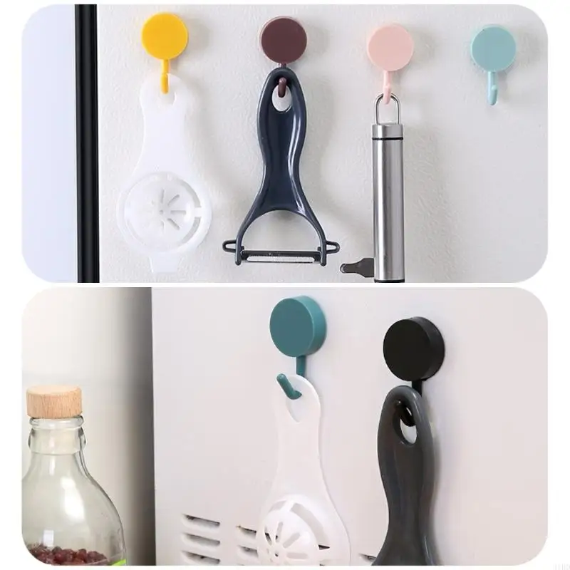 Adhesive Wall Hook Damage Frees Strong Hold Waterproof Bathroom Kitchen Decoration Hook For Home Organization - Image 4