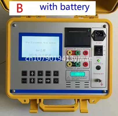 Digital ratio high and low voltage professional single-phase automatic testing bridge, large screen transformer ratio group