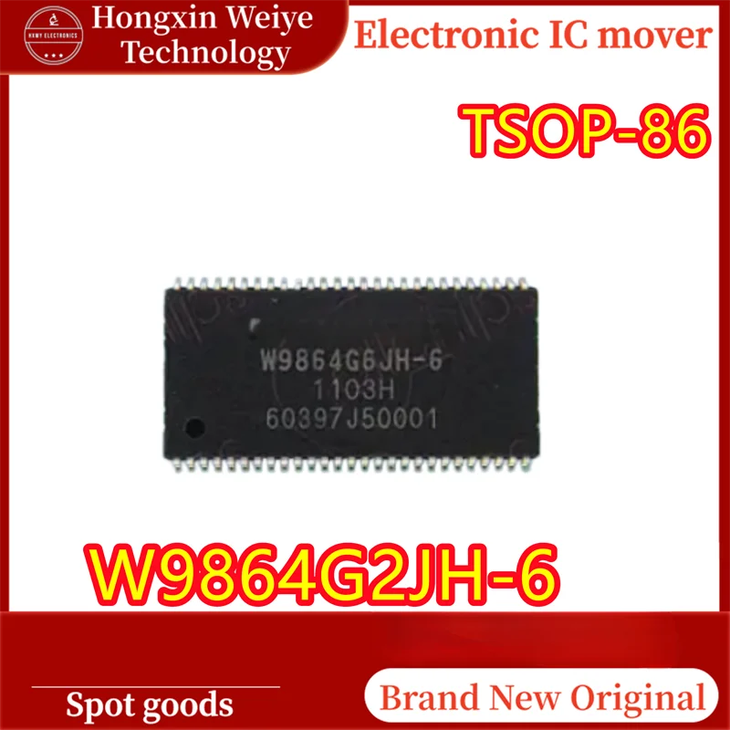 (5/20 piezas) W9864G2JH-6 TSOP-86 DRAM Chip de memoria de acceso aleatorio dinámico IC Original en stock Envío rápido