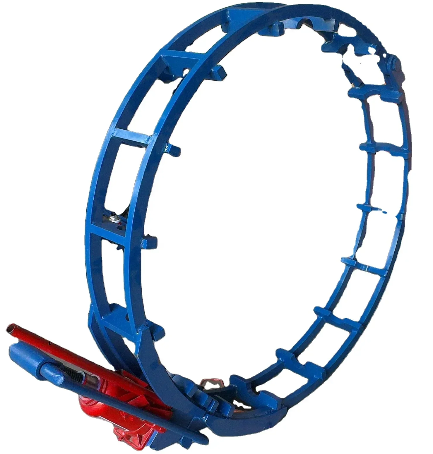 56 inch external line up clamp used for oil and gas pipeline welding alignment