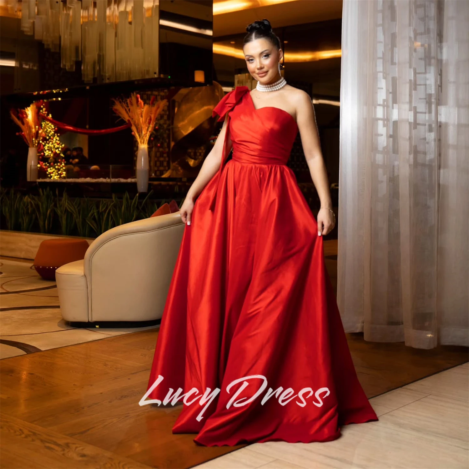 

Lucy Customized Cocktail Dress Evening Dresses Woman Elegant Party Dresses 2025 Woman Special Occasion Dress Prom Gown Promdress