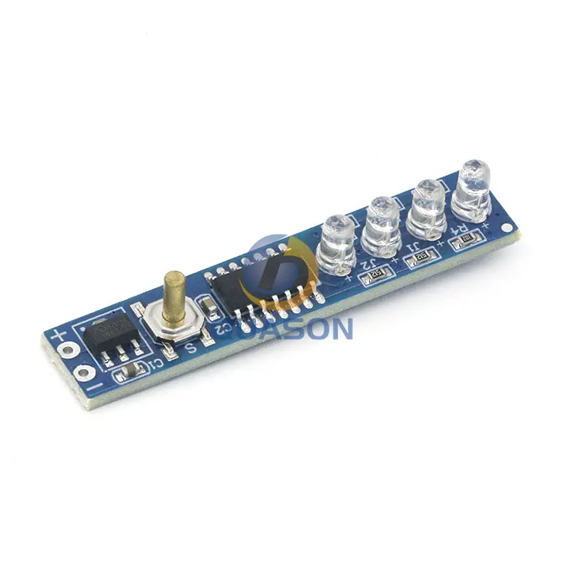 1S/2S/3S/4S Lithium Battery Capacity Indicator LED Display Board Power Level Indicator For 18650 Lithium Battery DIY