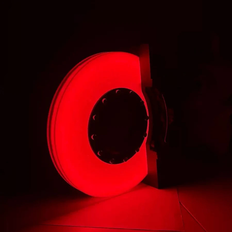 クリエイティブなDIYブレーキディスク改造LED雰囲気ライト手作りデスクトップ壁掛けナイトライト装飾品パーソナライズされた装飾品