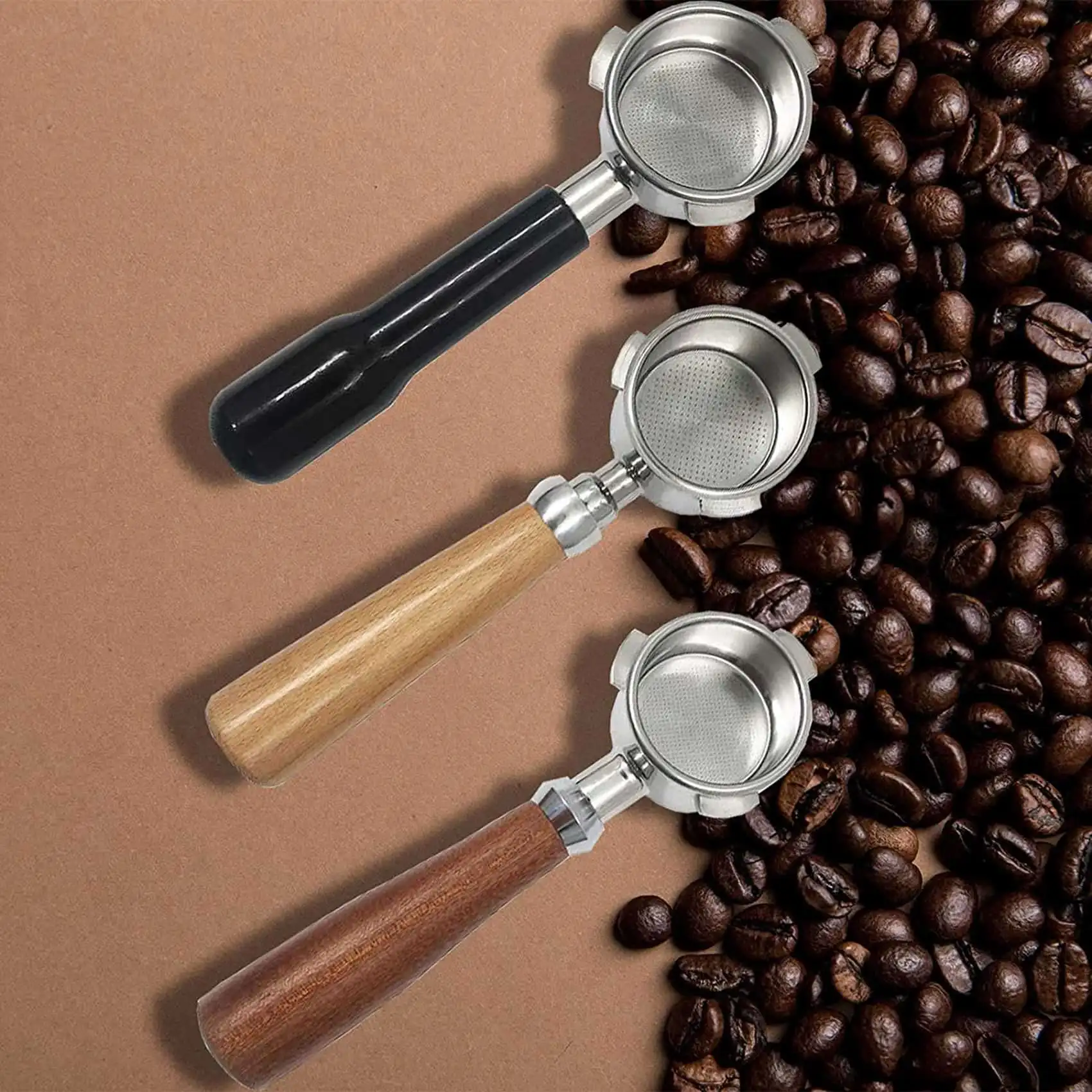 HLZS-3X 54Mm Bottomless Portafilter For Breville Barista Express BES870XL BES870BSXL BES878BSS BES880BSS BES840XL And More C