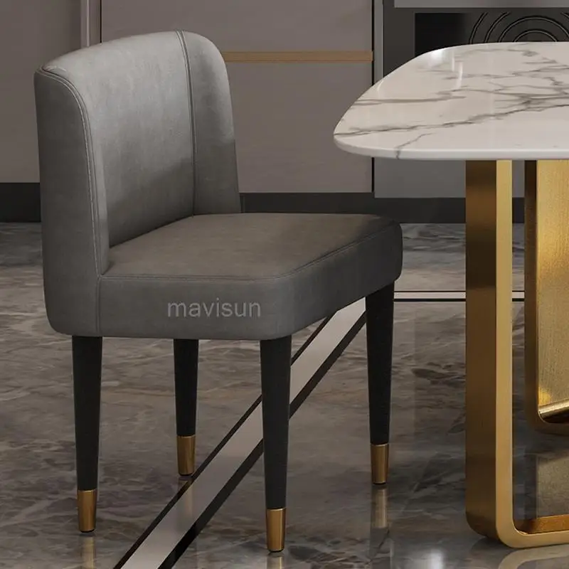 Beauty Marble Dining Table Minimalist Golden Stainless Steel Design High-End Rectangle Table Restaurant Muebles Hotel Furniture