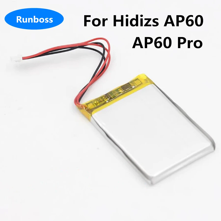 3.7V New Battery for Hidizs AP200 AP100 AP300 AP80 A90 A60 AP60 PRO Player New Li-Polymer Rechargeable Pack