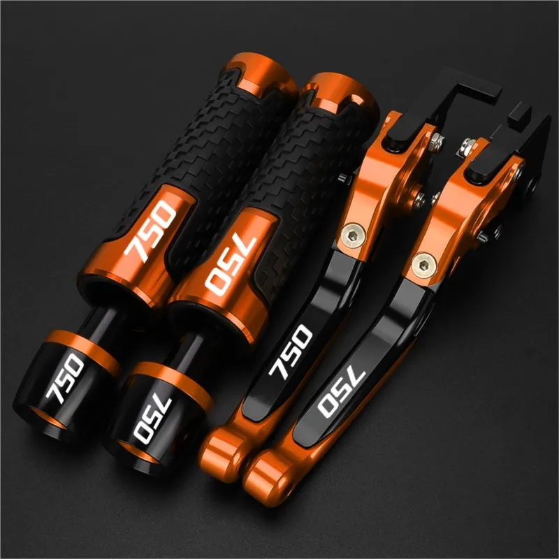 Motorcycle Aluminum Adjustable Brake Clutch Levers Handlebar Hand Gripss FOR Suzuki 750 2011-2021 2012 2013 2015 2017 2018 2020