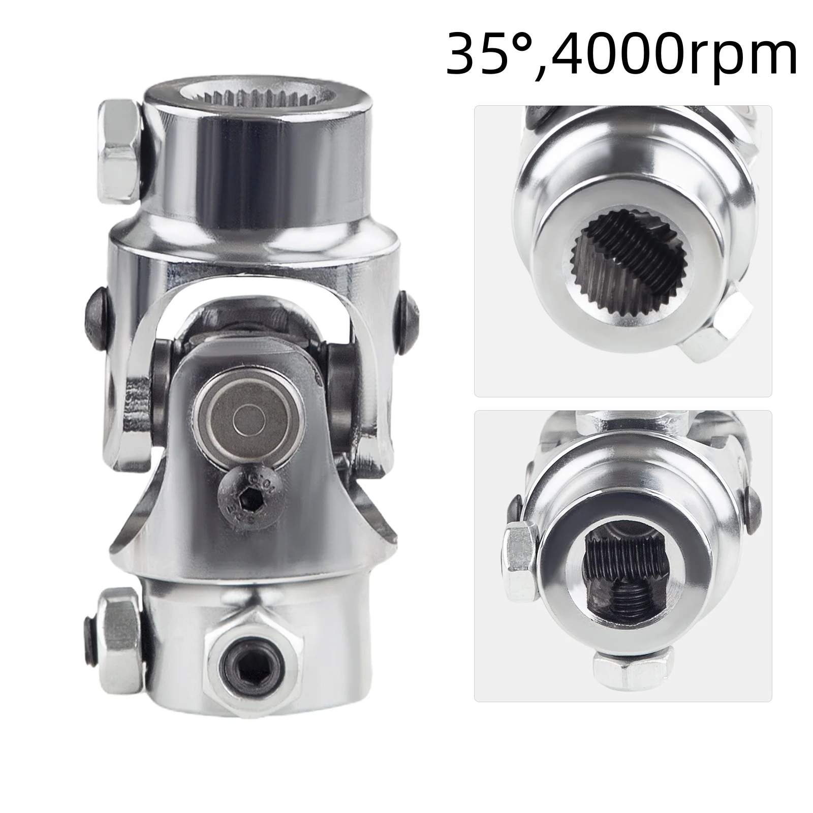 1pc Single Steering Shaft Universal U Joint 3/4