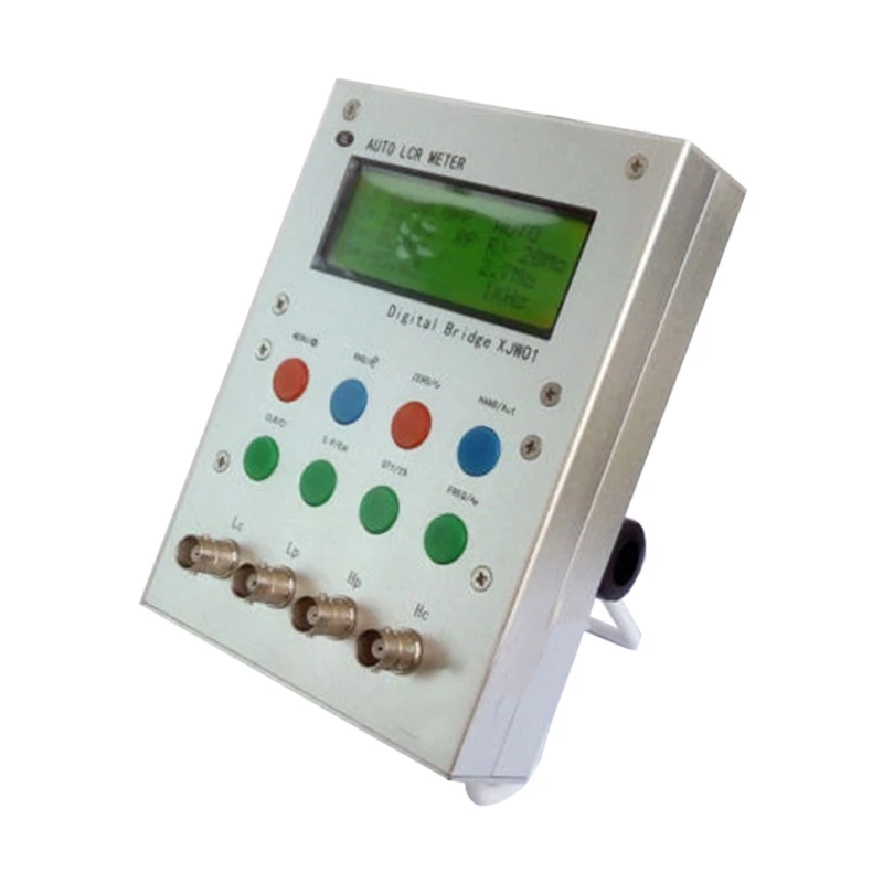 

LCD Display Digital Bridge 0.3% XJW01 Tester Meter with Metal Cases Resistance Inductance Capacitance Dropship