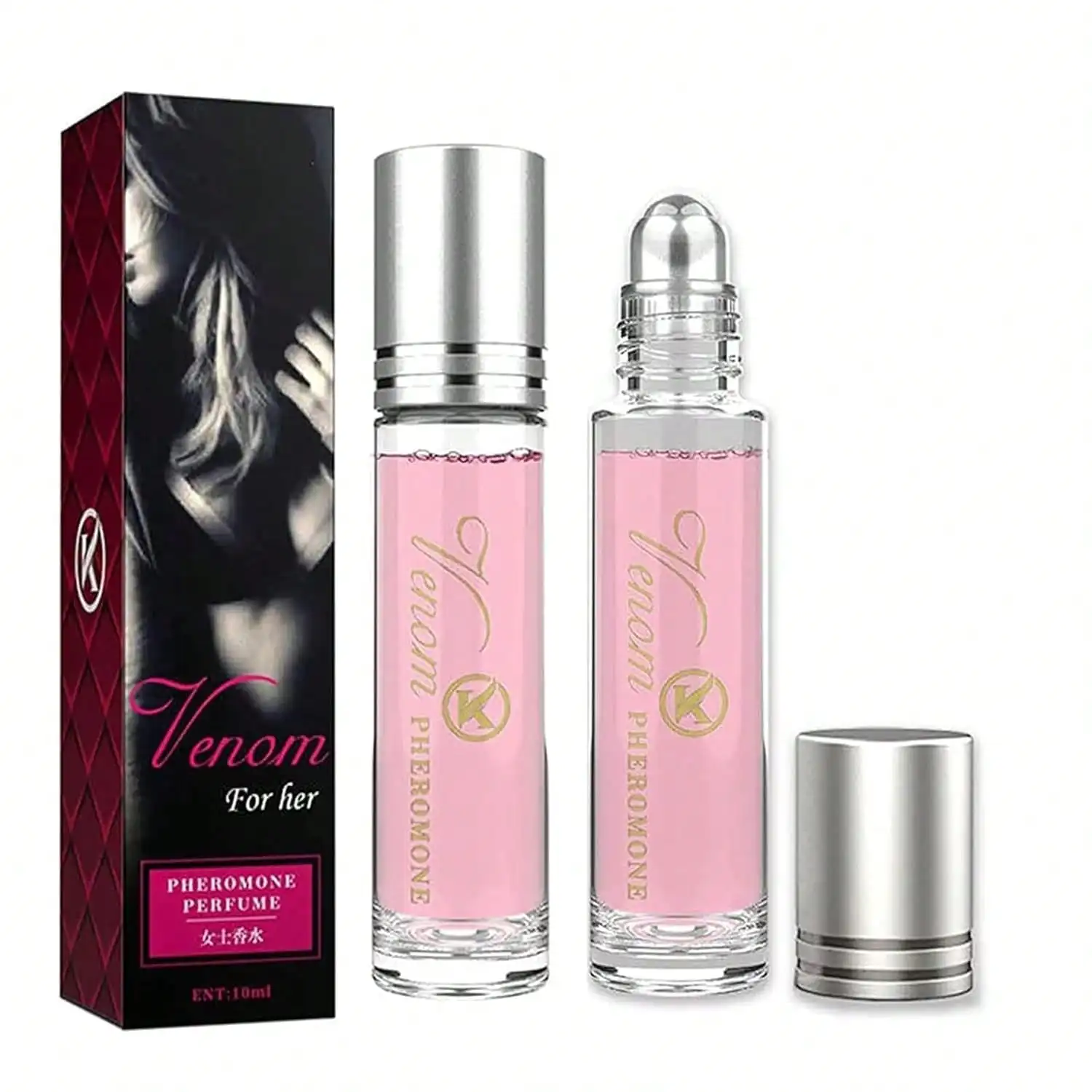 

Vingtank Pheromones Perfumes For Women,Long Lasting Roll On Pheromone Perfume To Attract Men,Enhance Charm & Confidence