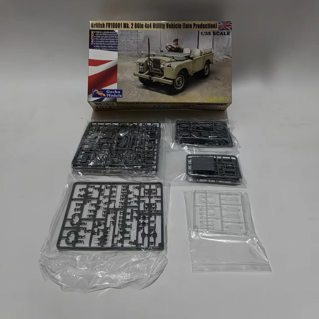 Kit modèle Gecko 35GM0078 1/35 britannique FV18001 Mk. Kit de modèle en plastique pour véhicule utilitaire 2 80 pouces 4x4, production tardive
