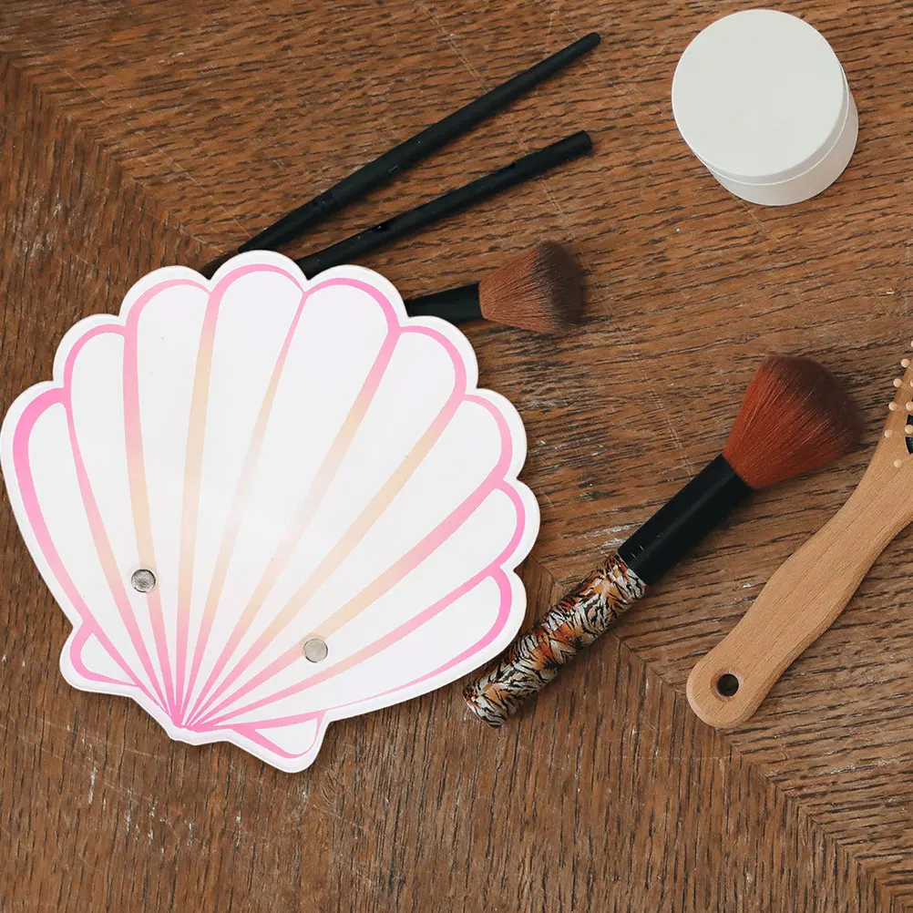 

2pcs Shell Shaped Pallet Acrylic Grafting Tool Adhesive Holder Portable False Organizer Eyelash Tray Eyelash Extension