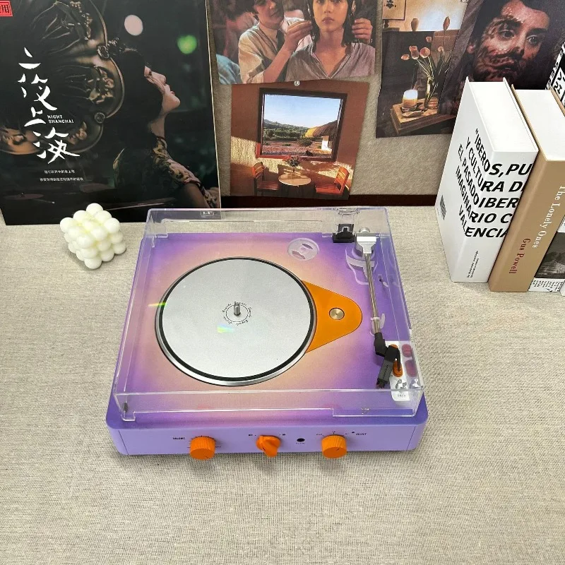 

Spot vinyl record player, retro phonograph, Bluetooth speaker, living room ornament dust cover