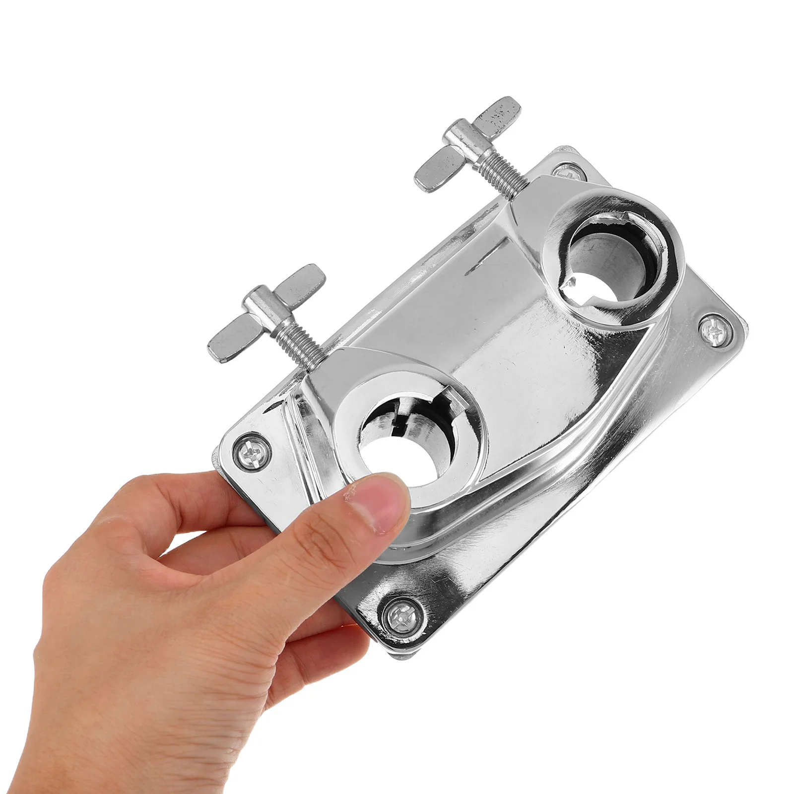 

1pcs Leg Bracket Heavy Duty Metal Tom Mount Universal Set Compatibility - Shock Absorbing Floor Stand Base Drum Holder Floor