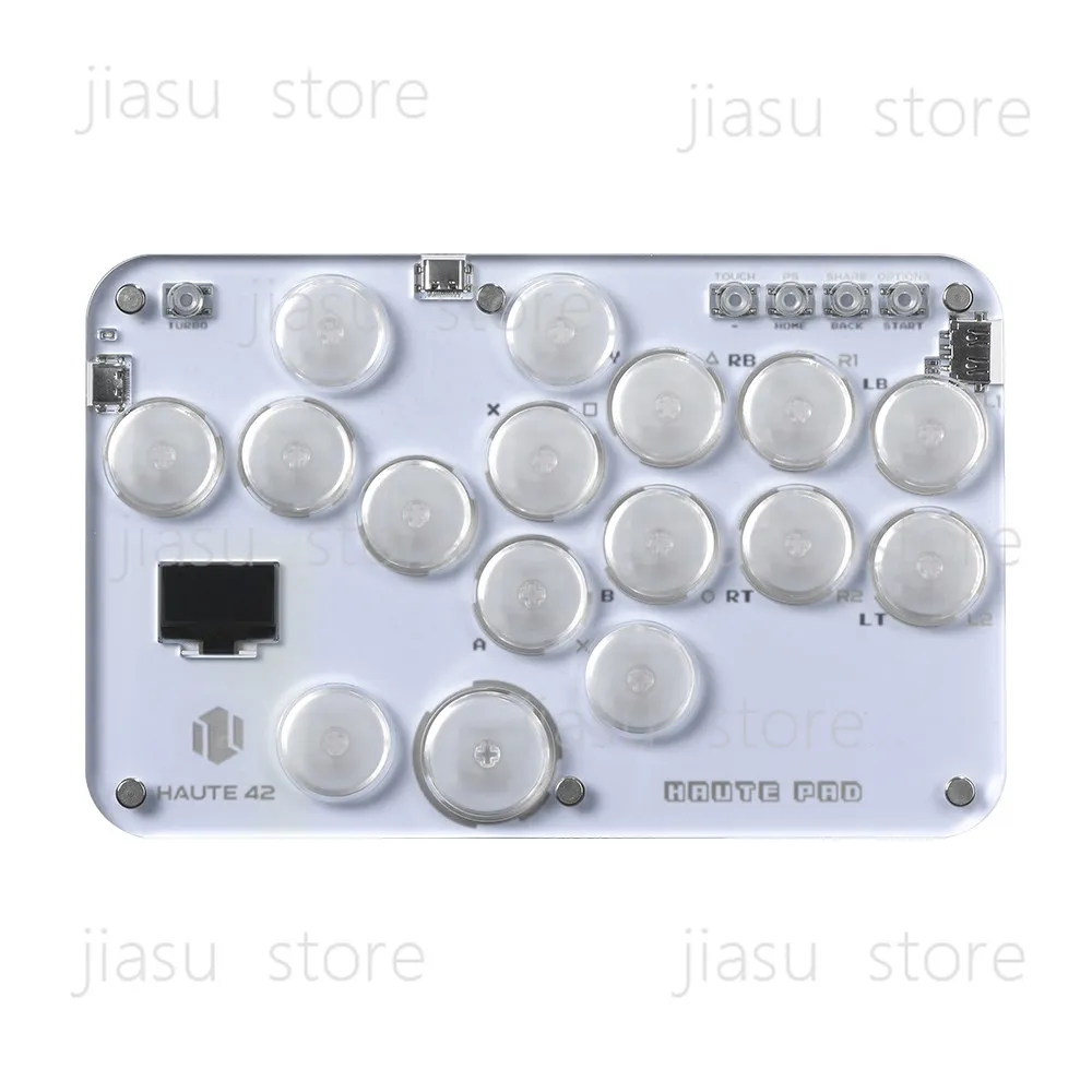 Raspberry Pi Compatible Hitbox Fighting Keyboard for Switch Street Fighter 6PC S Series RGB Backlit Programmable Game Controller