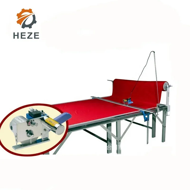 Straight Knife Cloth / Fabric Cutting Machine / Electric Scissors