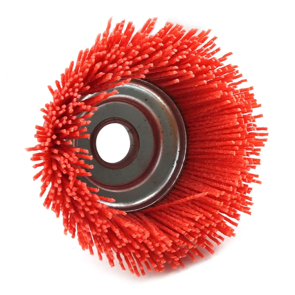 

Hot Sale Newest Durable Tools Cup Brush Nylon Wire Deburring For Wood Nylon Wire Brush 100mm 4inch Abrasive Cup