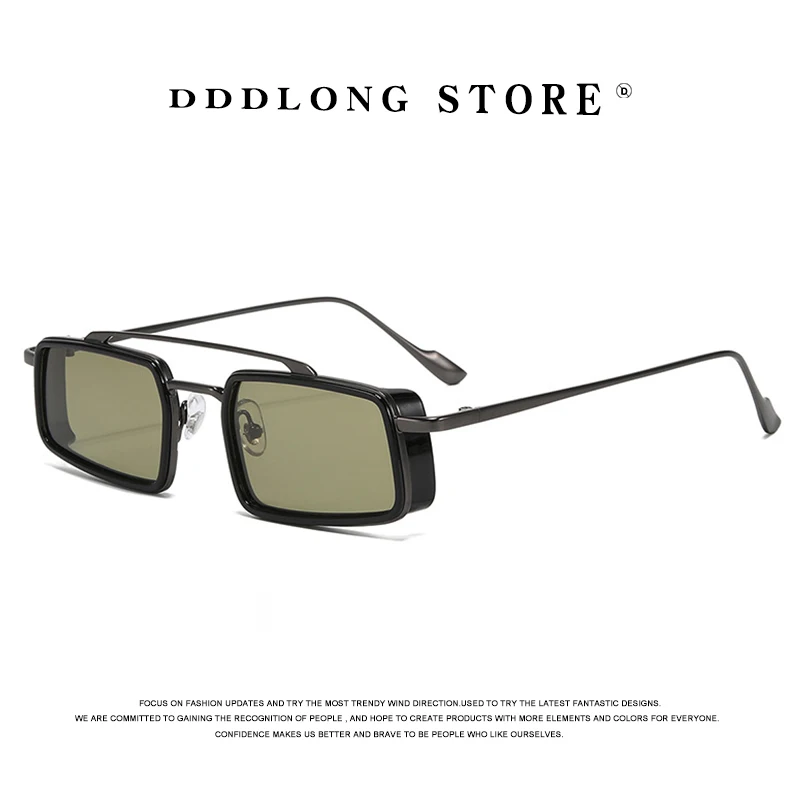 

DDDLONG Retro Fashion Pilot Polarized Sunglasses Women Men Beach Metal Sun Glasses Classic Vintage Party Outdoor Shades D562