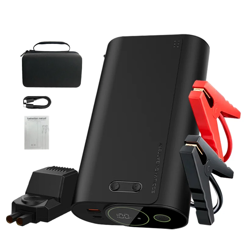 GOKKCL GK00 17500mAh Sodium‑Ion Battery PD45W Fast Charging Portable Emergency LED Light 12V Car Jump Starter Power Bank