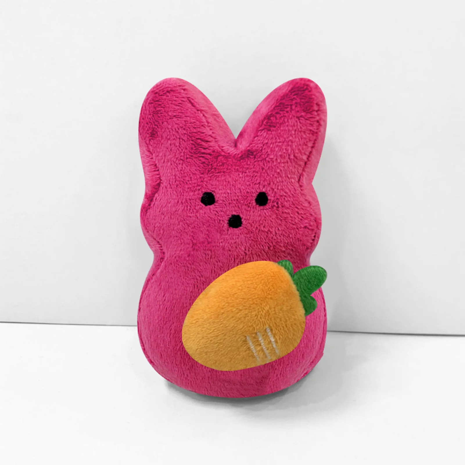 Cartoon Easter Bunny Carrot Stuffed Pillow Lovely Soft Plushies Pillow Cushion Plush Doll for Children Girls Gift Decoration