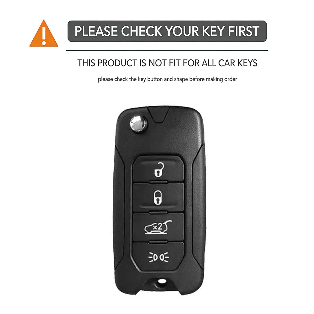 Car Remote Silicone Key Case Fob for Jeep Cherokee Compass S Renegade Grand Commander for Dodge Journey Challenger Jcuv Charger