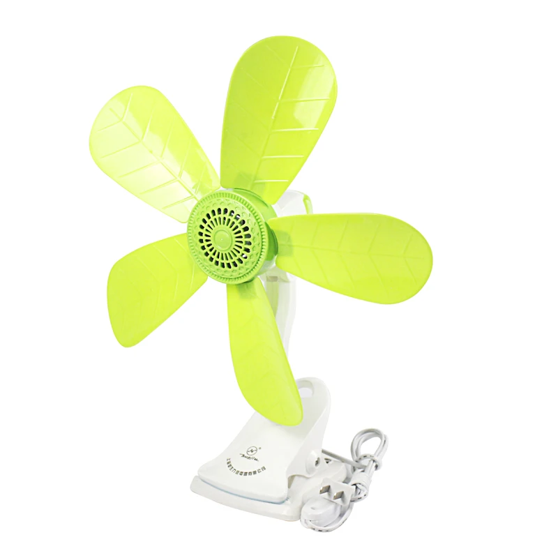 AC220-240V 50-60Hz 12w power mini pedestal fan, electric clip fan with 5 Rotary Vane household fan,desk  fan, desktop fan